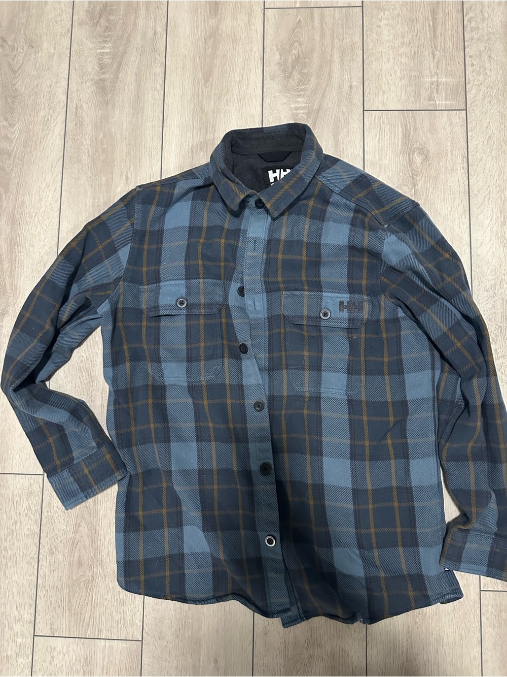 Helly Hansen plaid flannel